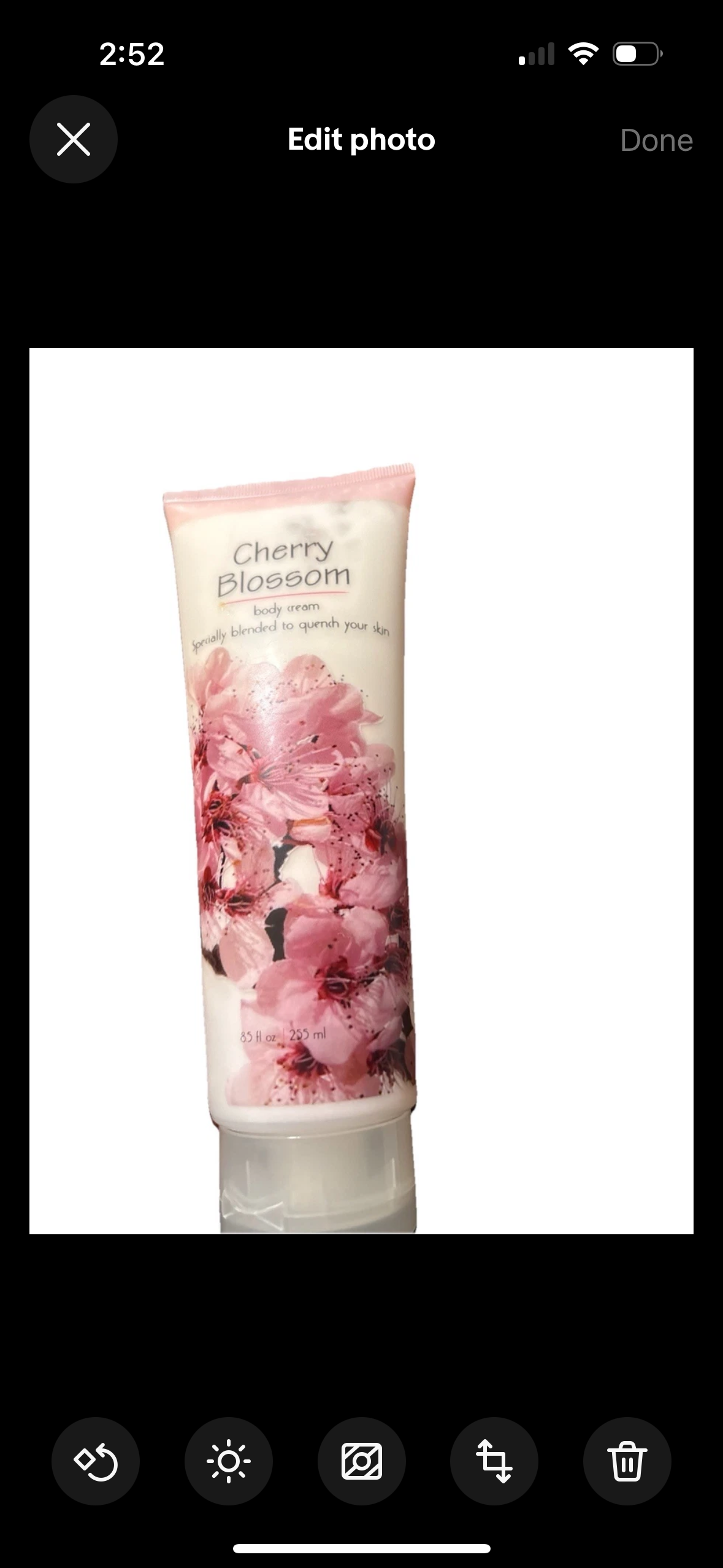 Cherry Blossom Moisturizing Body Cream 8.5 Cherry Scented