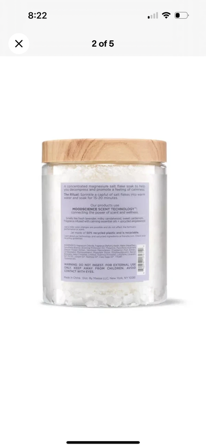 Being Frenshe Magnesium Bath Salts - Lavender Cloud